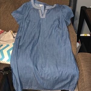 Blue “Jean” Dress
